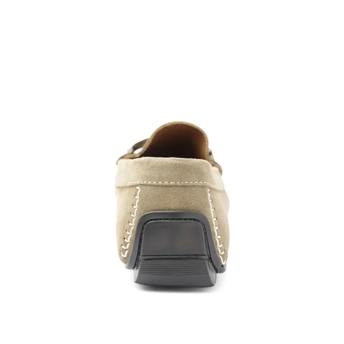 Men Casual Shoes Bruno Magli Xander Suede Driving Moccasin 8211 Taupe