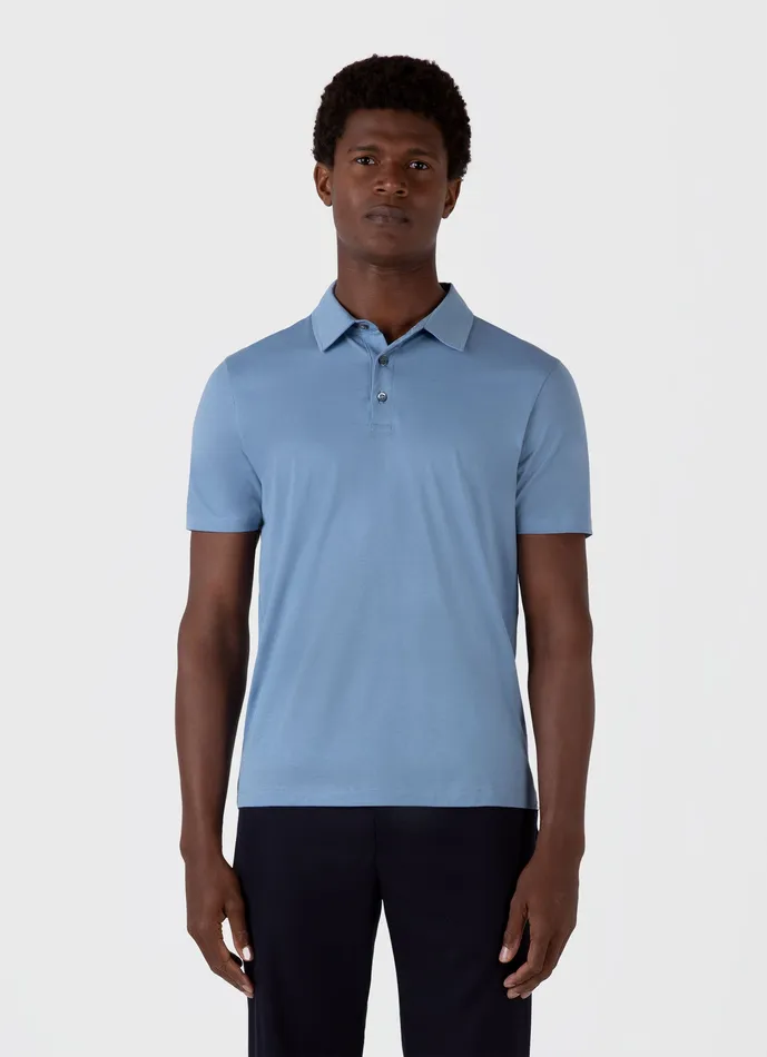 Men Classic Jersey Polo Shirt Como Blue Polo Shirts ussunspel Men Classic Jersey Polo Shirt Como Blue Polo Shirts ussunspel