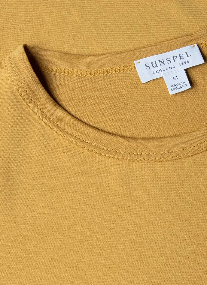Men Classic Tshirt Mustard Tshirts ussunspel
