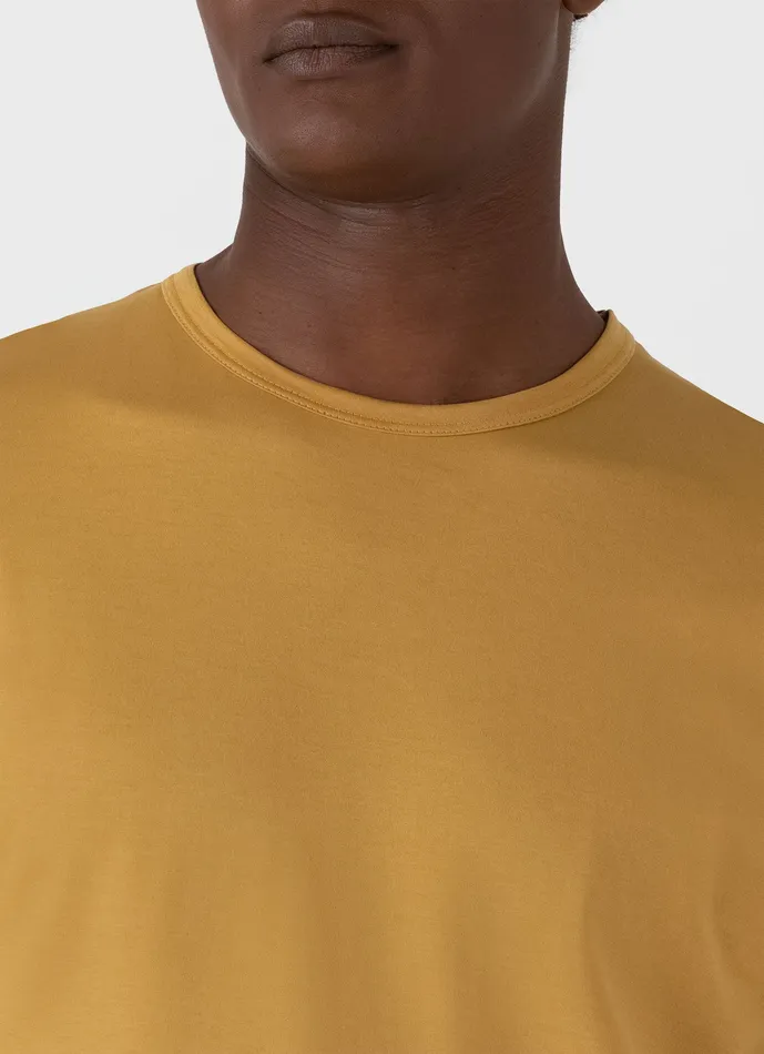 Men Classic Tshirt Mustard Tshirts ussunspel
