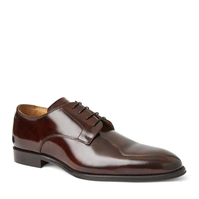Men Dress Shoes Bruno Magli Asti Traditional Dress DerbyBrown