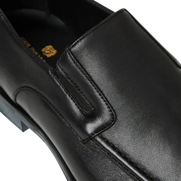 Men Dress Shoes Bruno Magli Raging Leather Slipon 8211 Black Leather