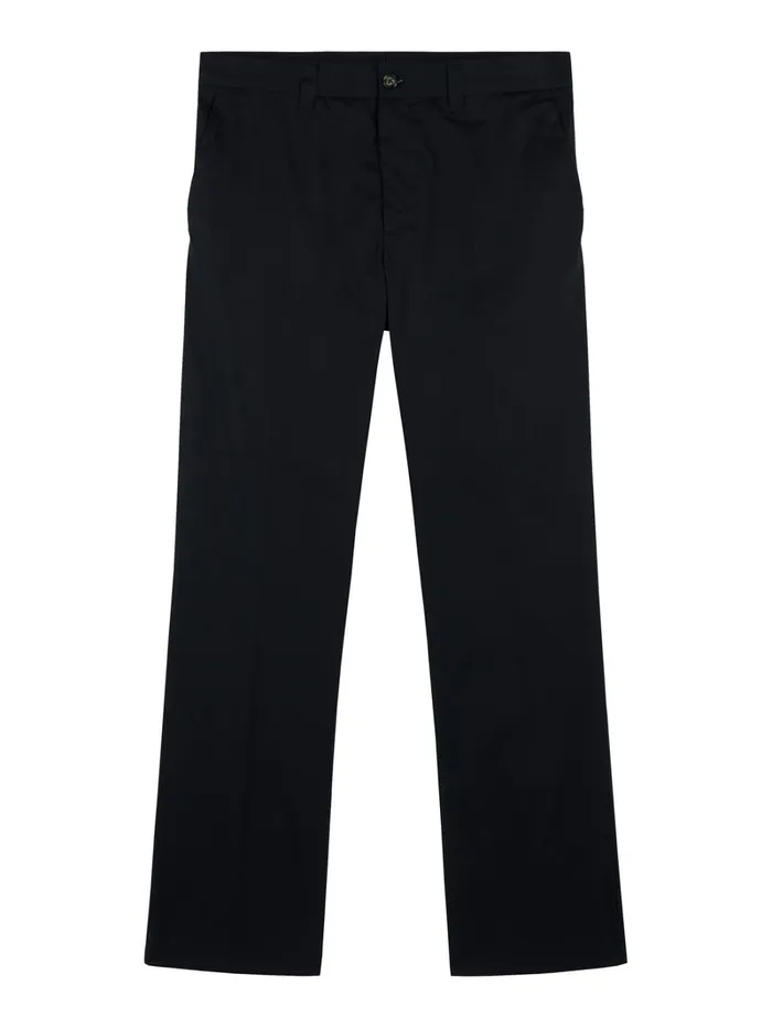 Men Dropper Light Cotton Pants Black JLindeberg Tailored Trousers Men Dropper Light Cotton Pants Black JLindeberg Tailored Trousers