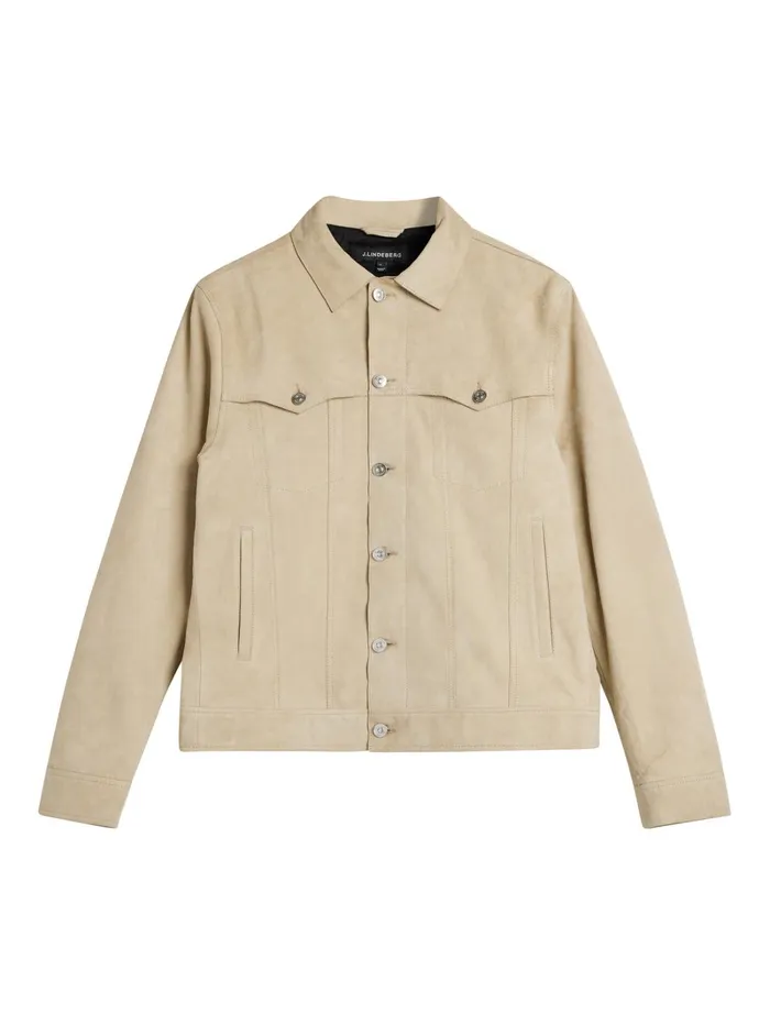 Men Fabio Suede Jacket Safari Beige JLindeberg Leather and Suede Jackets Men Fabio Suede Jacket Safari Beige JLindeberg Leather and Suede Jackets