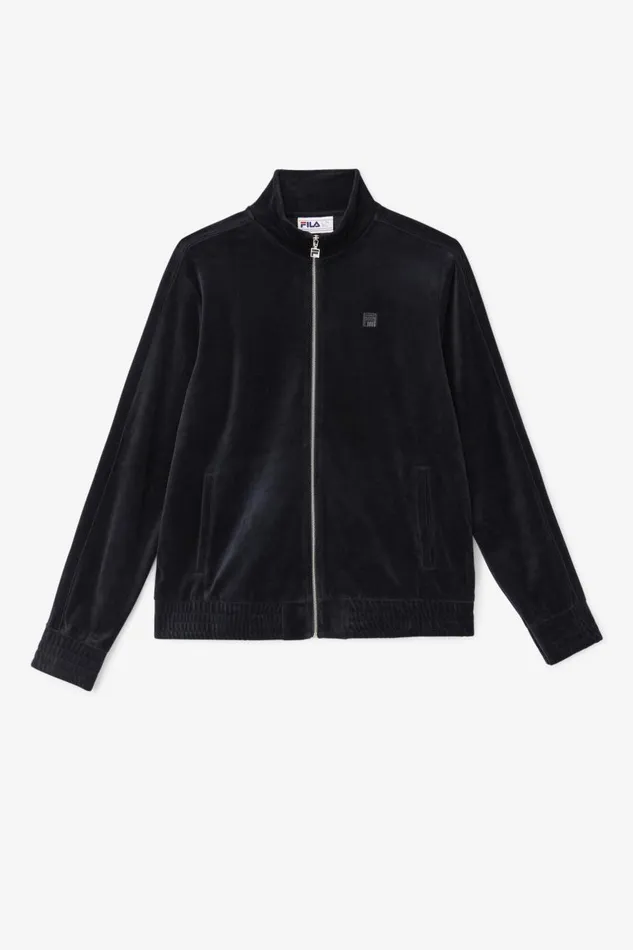 Men Fila Sweaters and Outerwear Deverall Velour Jacket