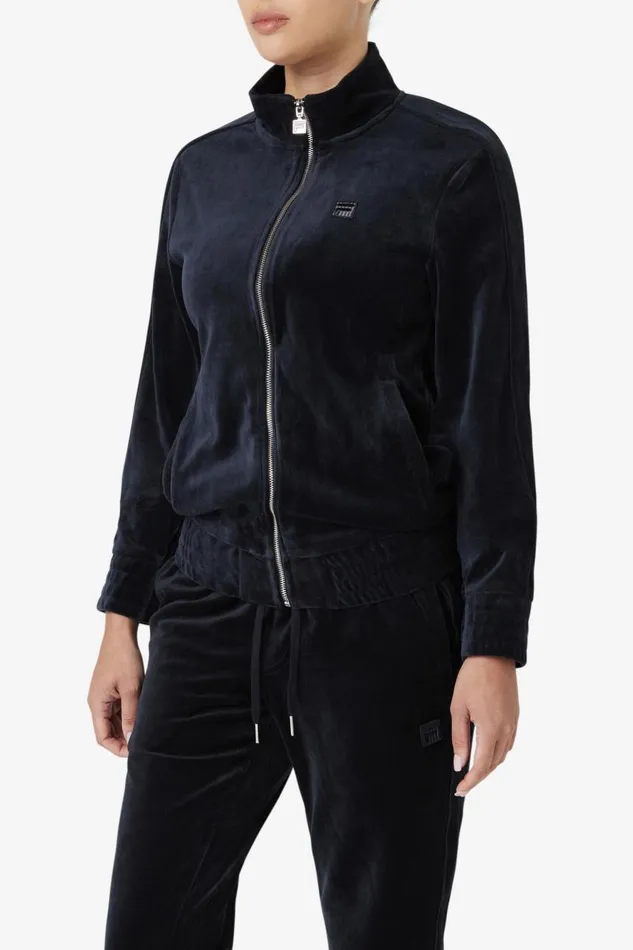 Men Fila Sweaters and Outerwear Deverall Velour Jacket