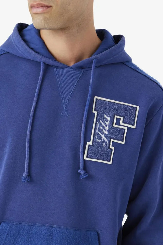 Men Fila Sweatshirts and Hoodies Bryson Vintage Wash Hoodie Men Fila Sweatshirts and Hoodies Bryson Vintage Wash Hoodie