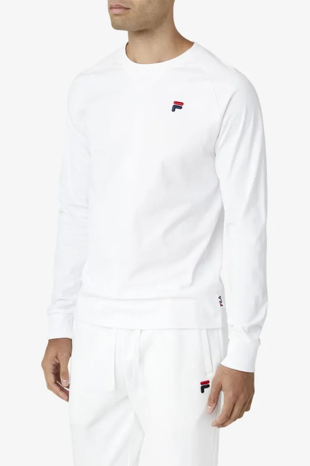 Men Fila Tops Flynn Long Sleeve Tee