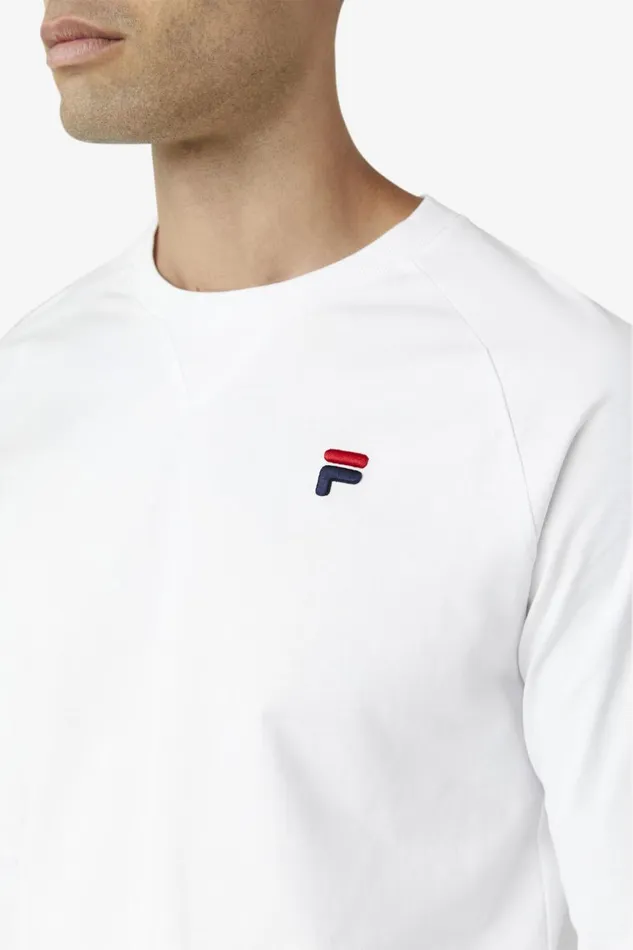 Men Fila Tops Flynn Long Sleeve Tee