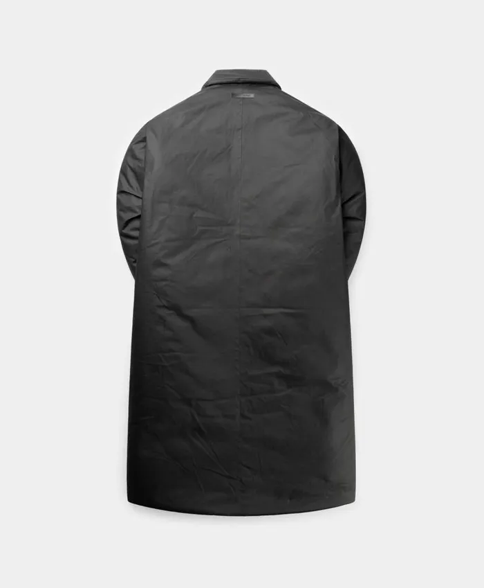 Men Jet Black Rano Puffer Coat Daily Paper Jackets Men Jet Black Rano Puffer Coat Daily Paper Jackets