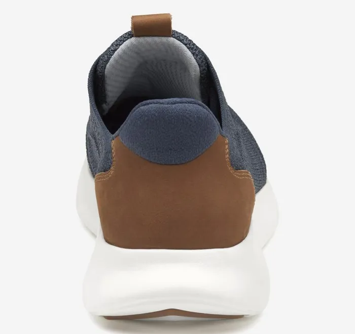 Men Johnston and Murphy LaceUps Amherst 20 Knit Plain Toe Navy Heathered Knit Men Johnston and Murphy LaceUps Amherst 20 Knit Plain Toe Navy Heathered Knit