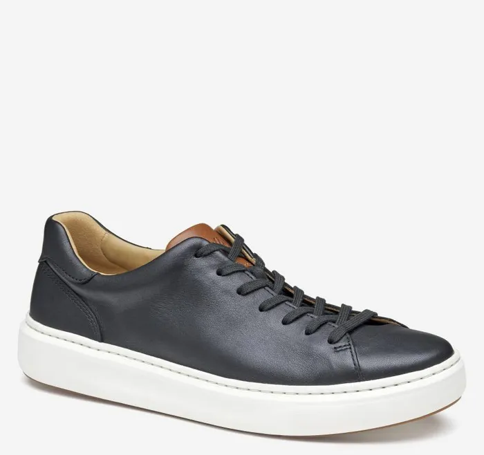 Men Johnston and Murphy LaceUps Anders LaceToToe Black Full Grain