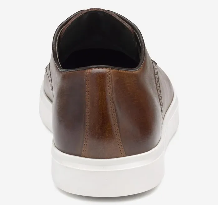 Men Johnston and Murphy LaceUps Brody Plain Toe Brown Handstained Full Grain Men Johnston and Murphy LaceUps Brody Plain Toe Brown Handstained Full Grain