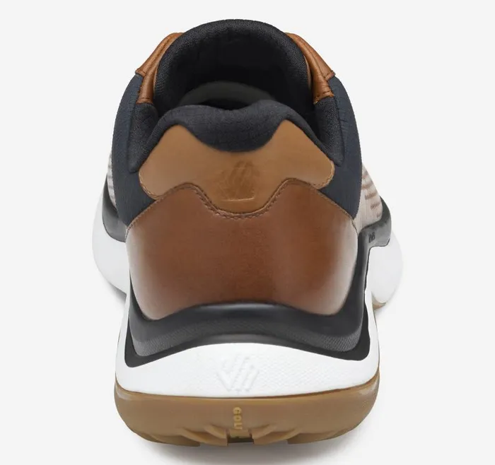 Men Johnston and Murphy LaceUps HT1Luxe UThroat Tan Waterproof Full Grain