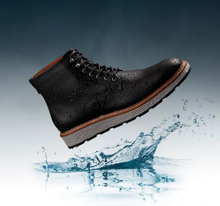 Men Johnston and Murphy LaceUps Upton Lug Plain Toe Boot Black Waterproof Full Grain Men Johnston and Murphy LaceUps Upton Lug Plain Toe Boot Black Waterproof Full Grain