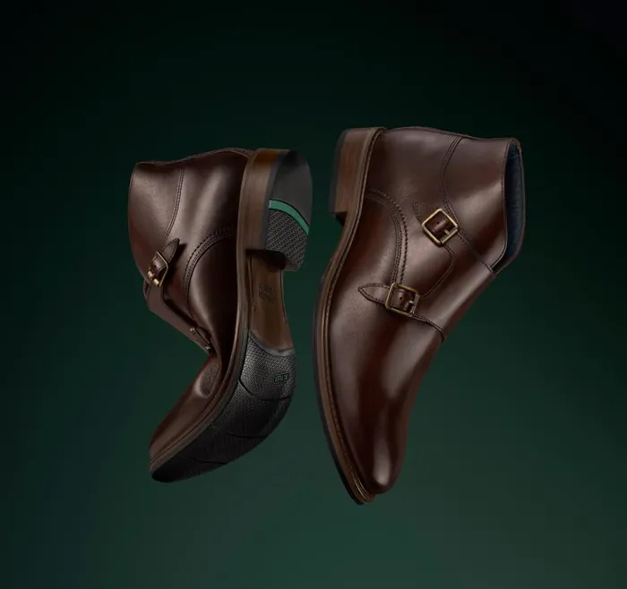 Men Johnston and Murphy LaceUps XC Flex Raleigh Double Buckle Boot Mahogany Full Grain Men Johnston and Murphy LaceUps XC Flex Raleigh Double Buckle Boot Mahogany Full Grain
