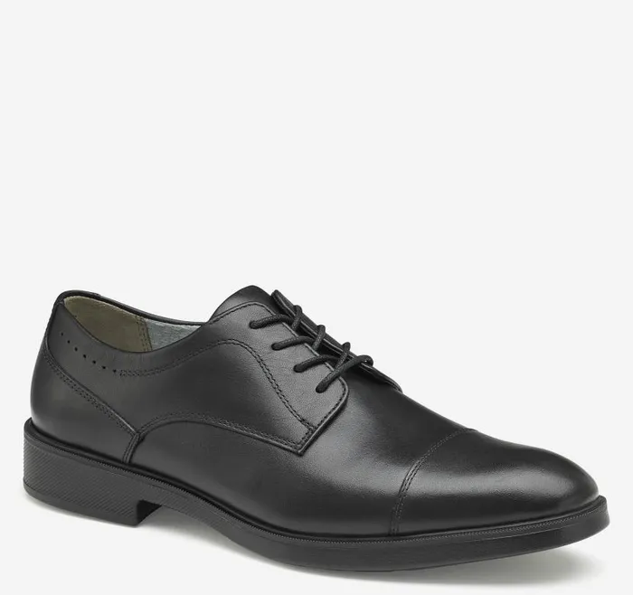 Men Johnston and Murphy LaceUps XC4 Maddox Cap Toe Black Waterproof Full Grain Men Johnston and Murphy LaceUps XC4 Maddox Cap Toe Black Waterproof Full Grain