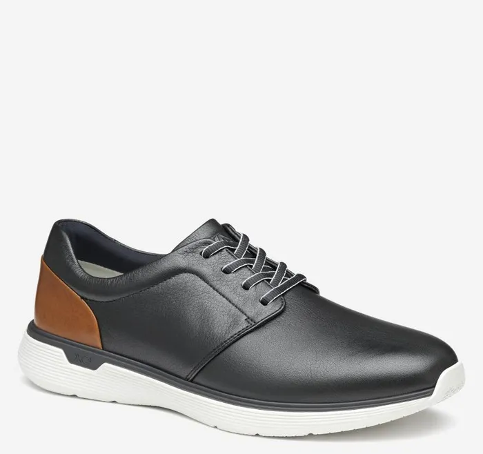 Men Johnston and Murphy LaceUps XC4 Prentiss 2 Plain Toe Black Waterproof Full Grain Men Johnston and Murphy LaceUps XC4 Prentiss 2 Plain Toe Black Waterproof Full Grain