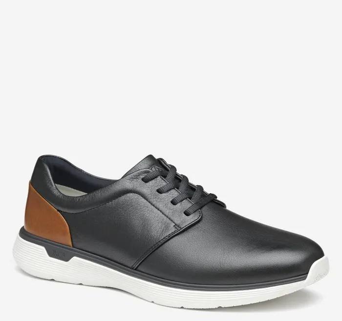 Men Johnston and Murphy LaceUps XC4 Prentiss 2 Plain Toe Black Waterproof Full Grain Men Johnston and Murphy LaceUps XC4 Prentiss 2 Plain Toe Black Waterproof Full Grain