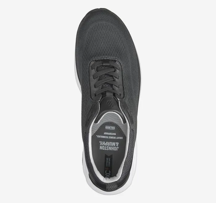 Men Johnston and Murphy LaceUps XC4 TR4Sport Hybrid Black Waterproof Knit