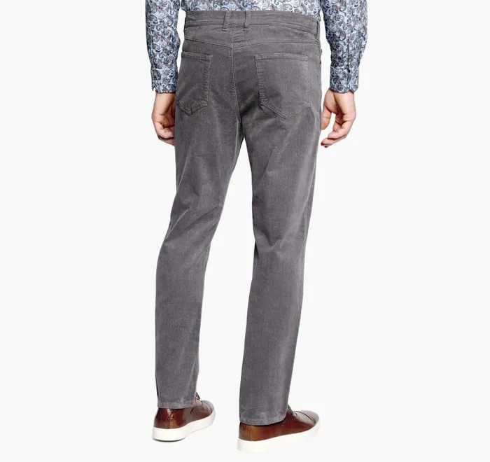 Men Johnston and Murphy Pants and Jeans Corduroy Pants Charcoal Men Johnston and Murphy Pants and Jeans Corduroy Pants Charcoal