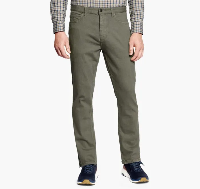 Men Johnston and Murphy Pants and Jeans Denim Jeans Moss Wash
