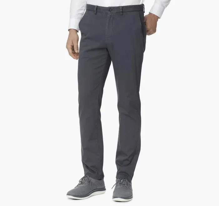 Men Johnston and Murphy Pants and Jeans Washed Chinos Navy