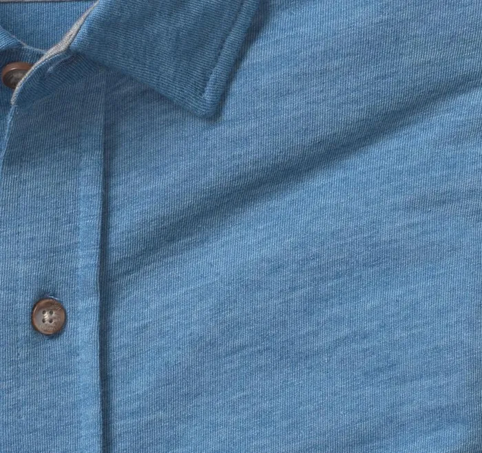 Men Johnston and Murphy Shirts XC Flex Stretch Indigo LongSleeve Shirt Blue Men Johnston and Murphy Shirts XC Flex Stretch Indigo LongSleeve Shirt Blue