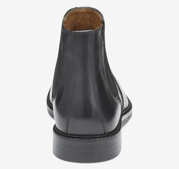 Men Johnston and Murphy SlipOns and Loafers Mason Chelsea Boot Black Full Grain Men Johnston and Murphy SlipOns and Loafers Mason Chelsea Boot Black Full Grain
