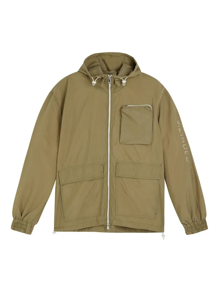 Men Klive Windbreaker Jacket Aloe JLindeberg Jackets Men Klive Windbreaker Jacket Aloe JLindeberg Jackets