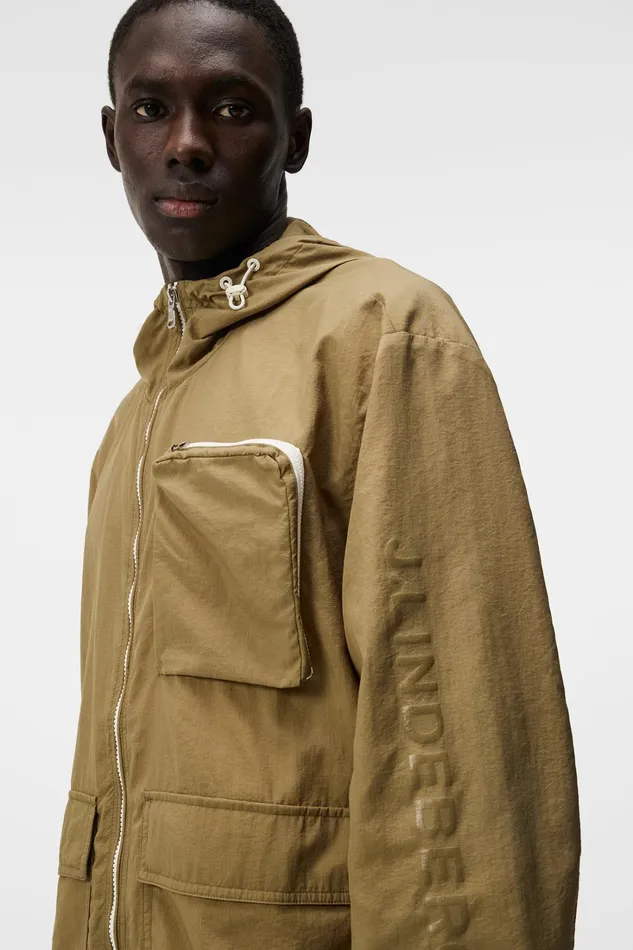 Men Klive Windbreaker Jacket Aloe JLindeberg Jackets Men Klive Windbreaker Jacket Aloe JLindeberg Jackets