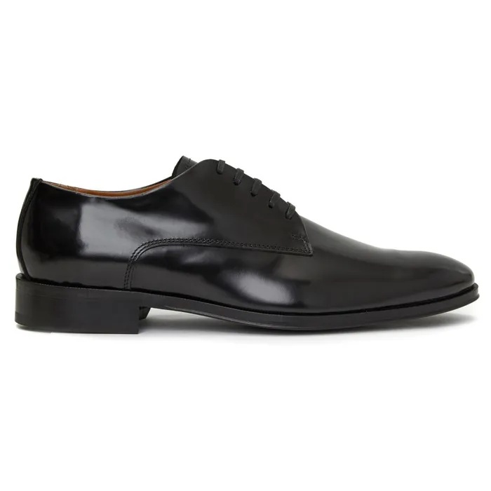 Men Laceups and Oxfords Bruno Magli Metti Derby Black Leather