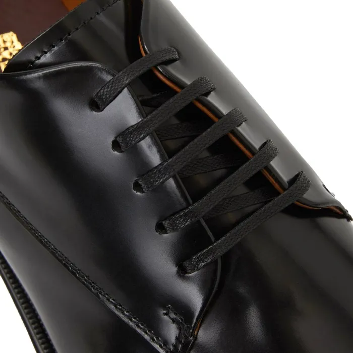 Men Laceups and Oxfords Bruno Magli Metti Derby Black Leather