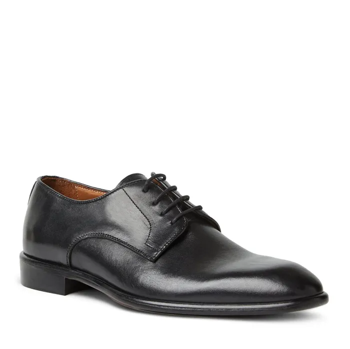 Men Laceups and Oxfords Bruno Magli Salerno Derby Black Leather