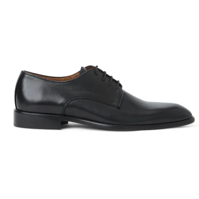 Men Laceups and Oxfords Bruno Magli Salerno Derby Black Leather