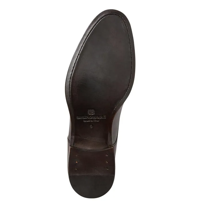 Men Laceups and Oxfords Bruno Magli Santino Classic Leather DerbyBrown