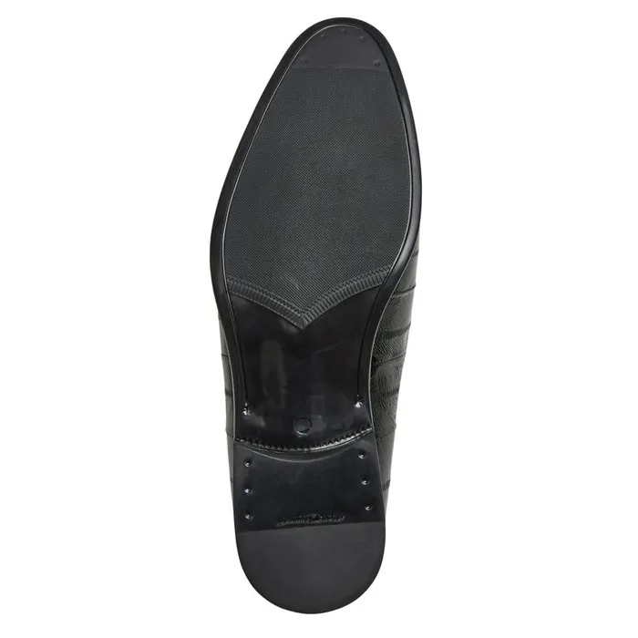 Men Loafers and Slipons Bruno Magli Bellino Leather Loafer Black Eel
