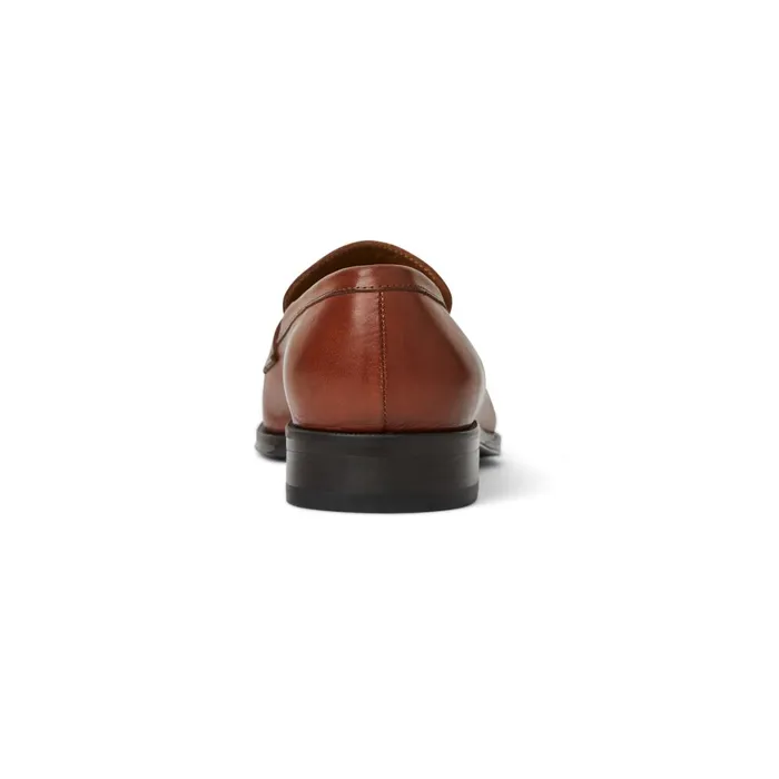 Men Loafers and Slipons Bruno Magli Maioco Slip On Loafer Cognac Leather