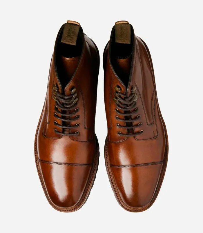 Men Loake Boots Aquarius Cedar