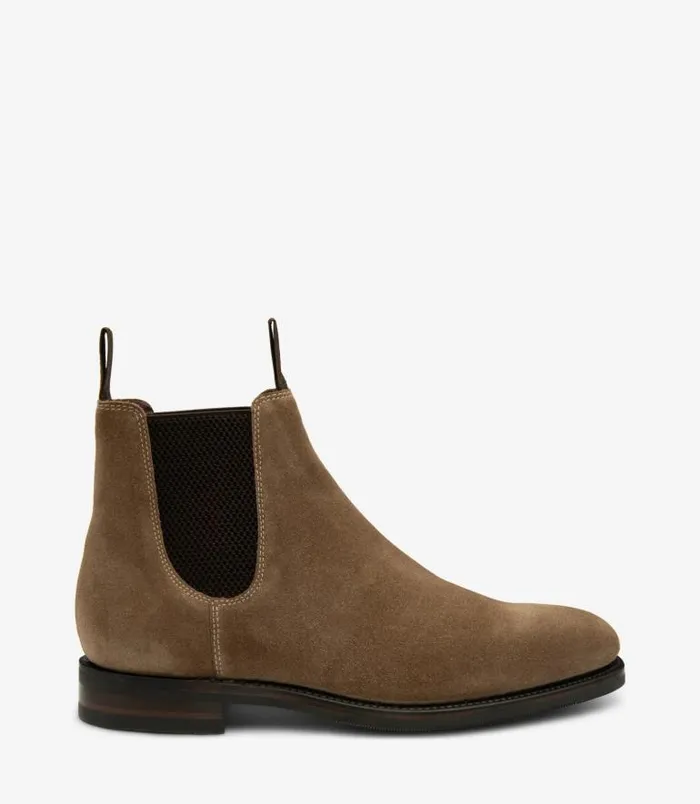 Men Loake Boots Emsworth Flint Suede
