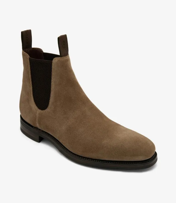 Men Loake Boots Emsworth Flint Suede