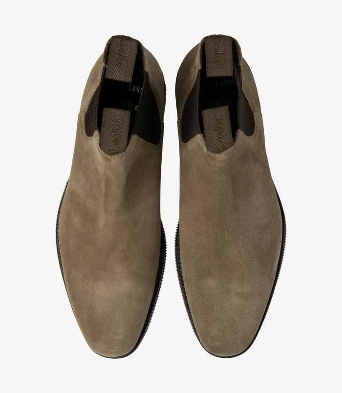 Men Loake Boots Emsworth Flint Suede