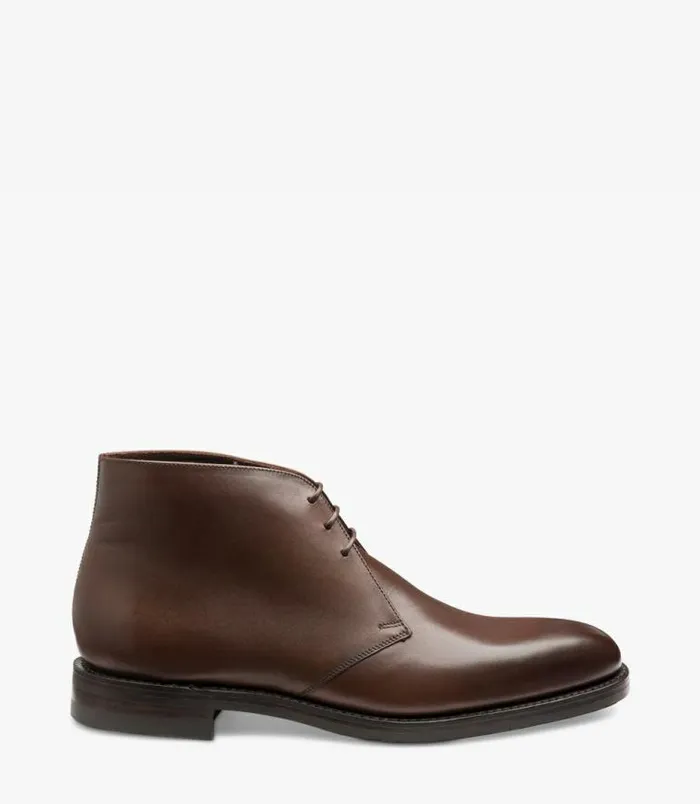 Men Loake Boots Pimlico Dark Brown
