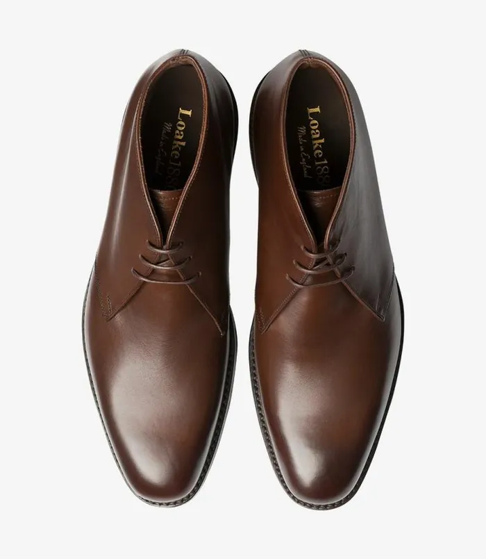 Men Loake Boots Pimlico Dark Brown Men Loake Boots Pimlico Dark Brown