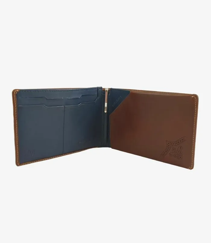 Men Loake Wallets Card Holders Travel Wallet Tan
