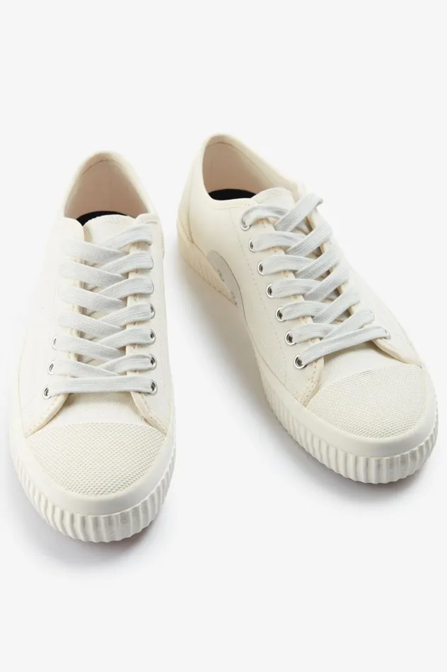 Men Low Hughes Porcelainlight Ecru Fred Perry Shoes