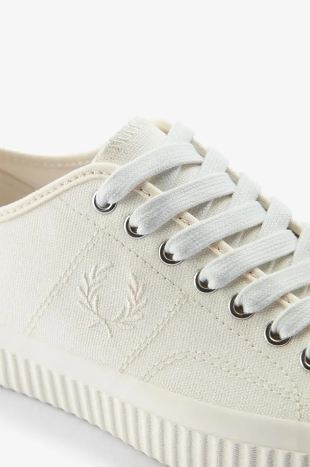 Men Low Hughes Porcelainlight Ecru Fred Perry Shoes