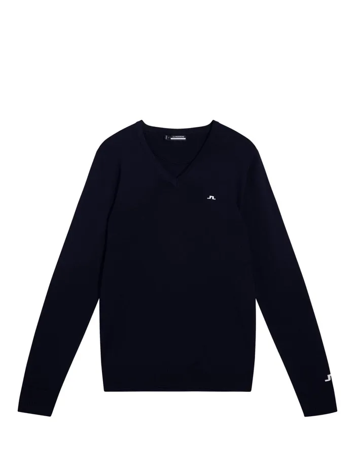 Men Lymann Knitted Sweater JL Navy JLindeberg Knitwear Men Lymann Knitted Sweater JL Navy JLindeberg Knitwear