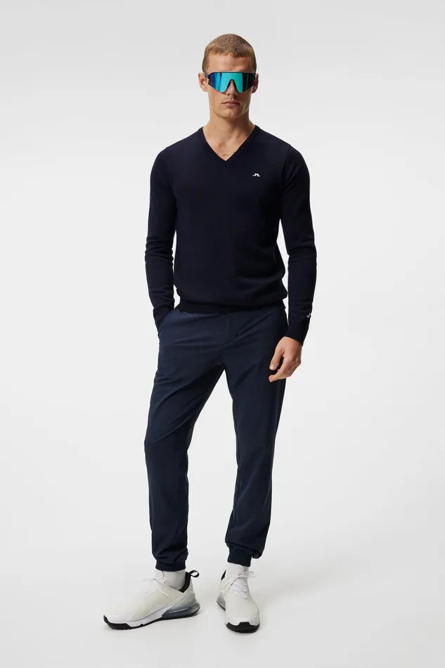 Men Lymann Knitted Sweater JL Navy JLindeberg Knitwear Men Lymann Knitted Sweater JL Navy JLindeberg Knitwear