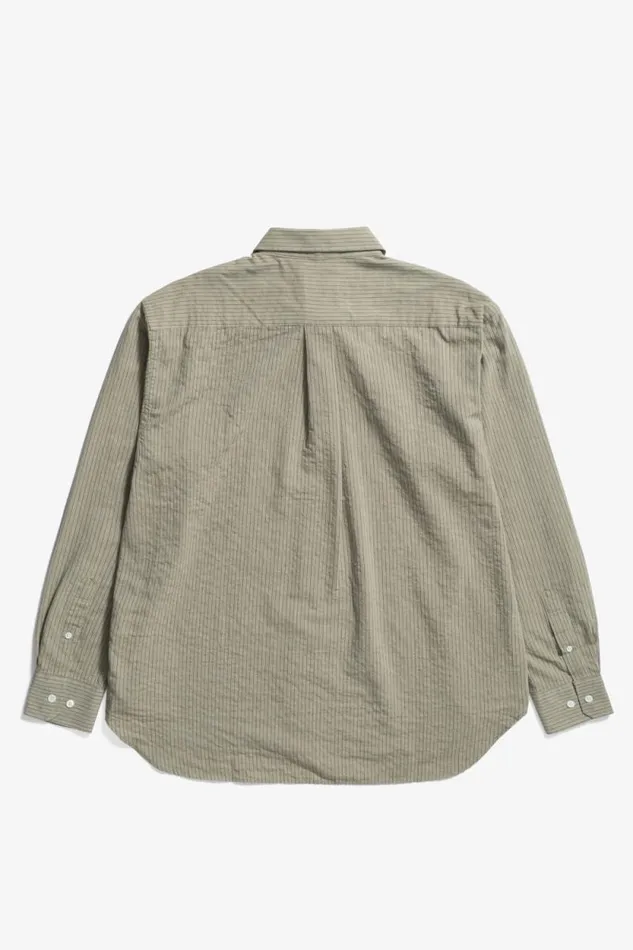 Men Mo Oversized Striped Shirt Clay Norse Projects Shirting
